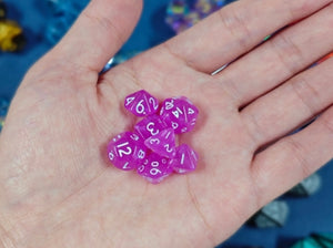 Mini Dice (purple)