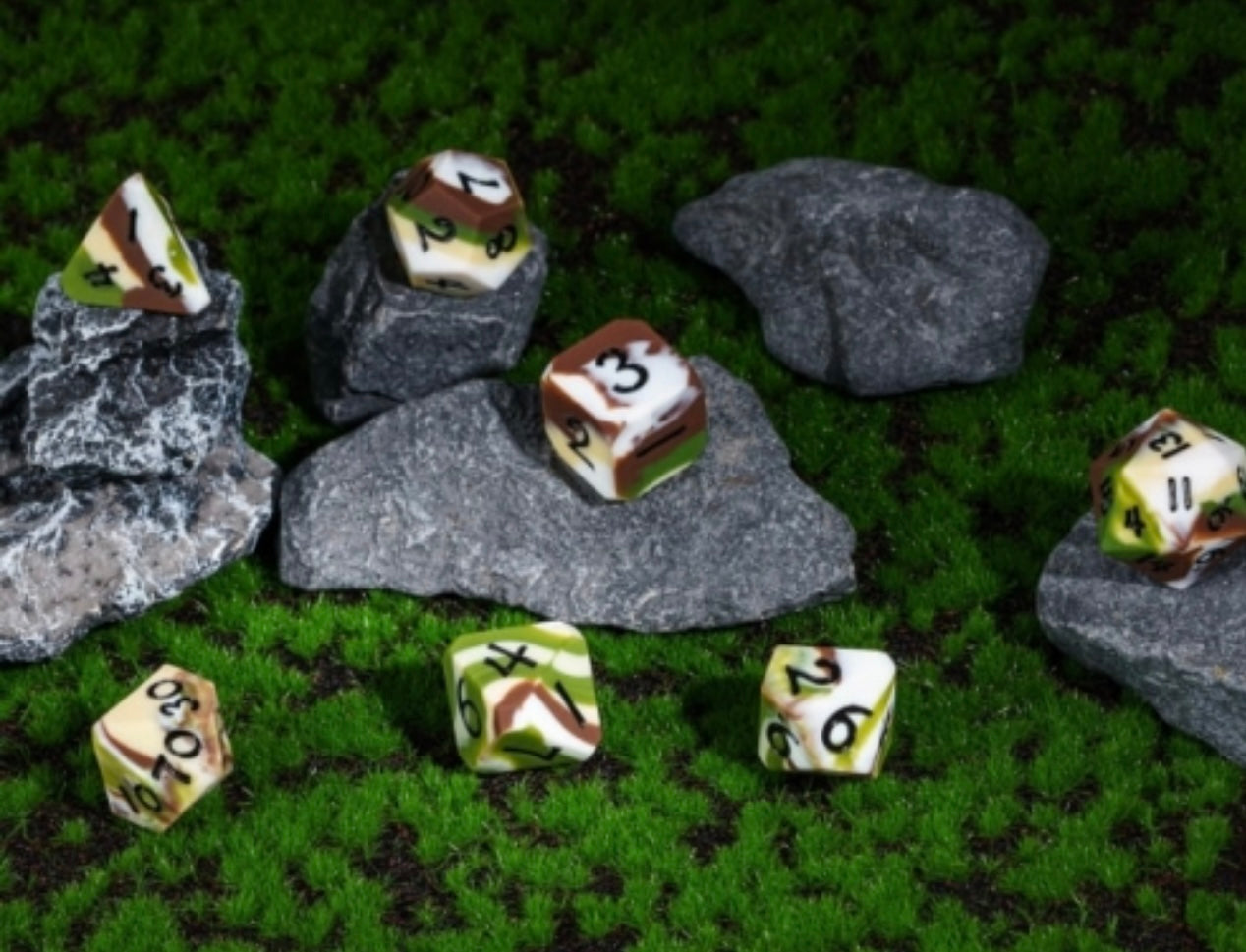 Camo (silicone dice set) - pre order