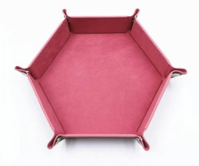 Hexagonal Dice Tray (pink)